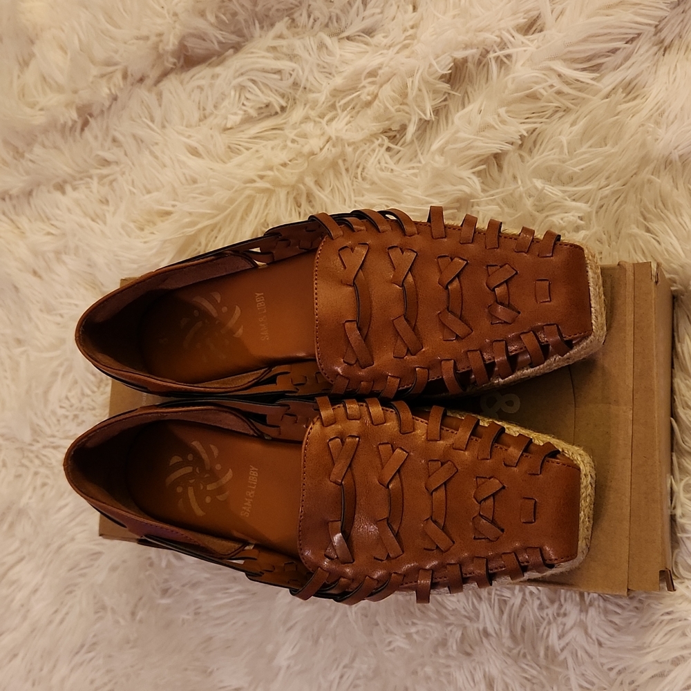 Gently Worn Sam and Libby Espadrilles